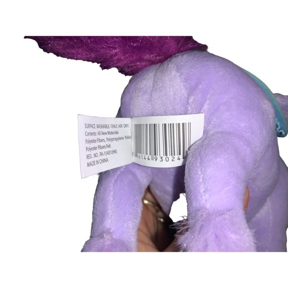 Disney Junior Sofia The First Minimus Purple Pegasus Pony Plush 8” Stuffed Toy - Picture 11 of 12
